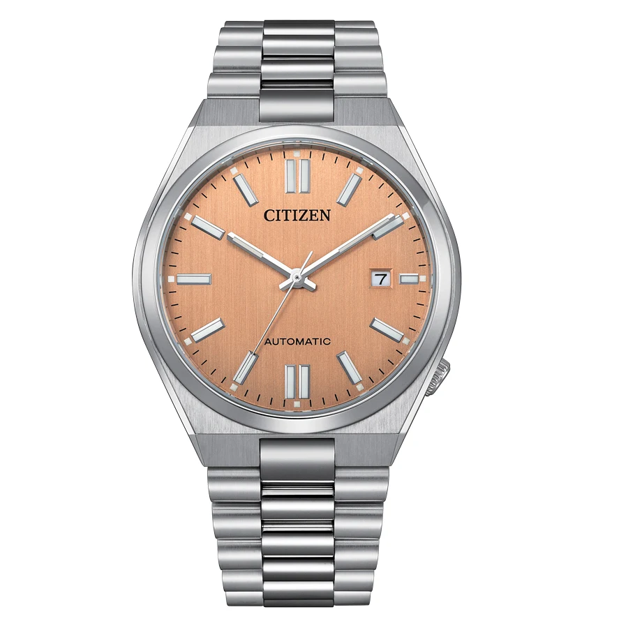 Citizen Tsuyosa Salmon, dial salmon
